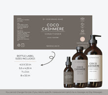 Load image into Gallery viewer, Modern Cosmetic Label Template Minimalistic Product Label Bundle
